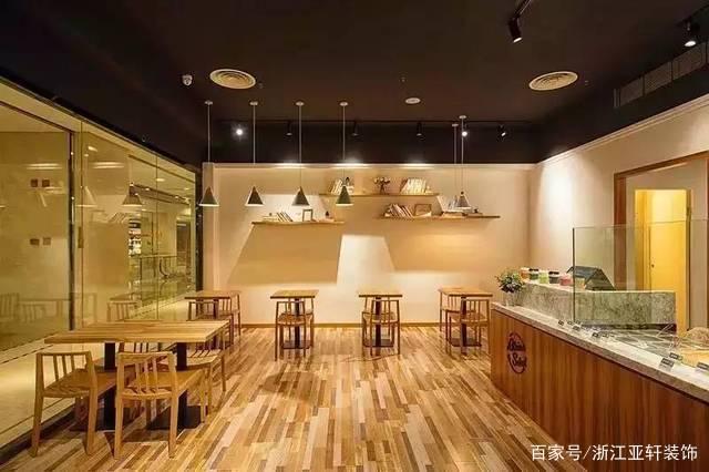 杭州网红轻食店装修设计|受欢迎轻食店效果图|美食与健康兼得