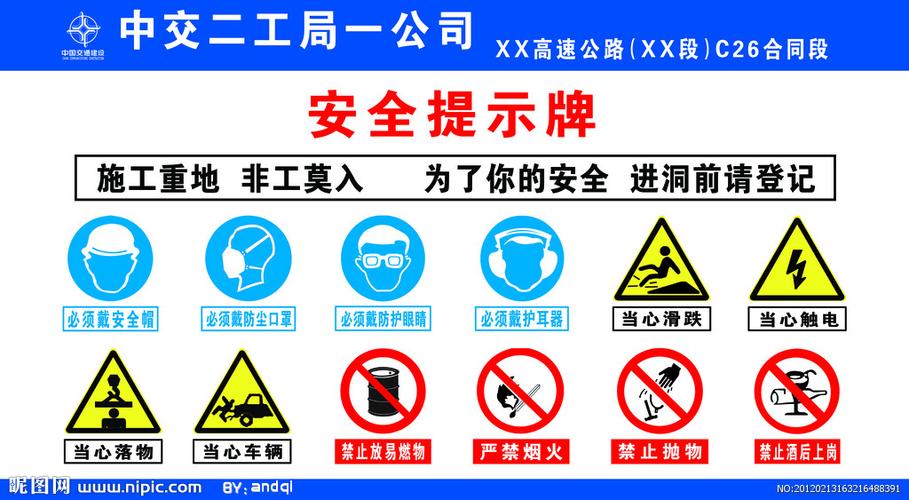 荣元标准安全指示牌