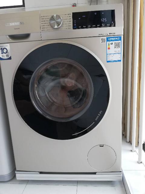 西门子(siemens)wn54a2x30w 10kg洗7kg烘 全自动家用滚筒 变频 洗烘