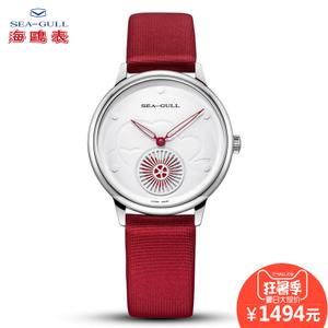 海鸥手表女表时尚简约潮流手动机械表女士正品腕表新 心动女表