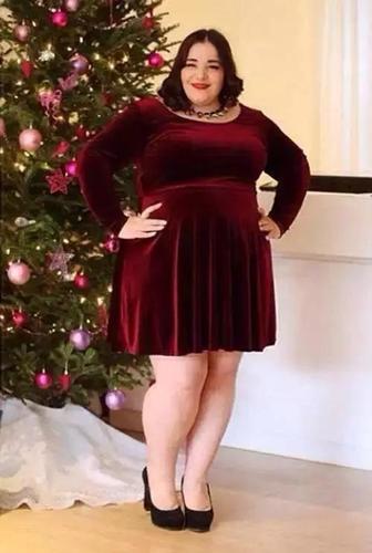 胖女孩怎么了?我一样可以很美丽!