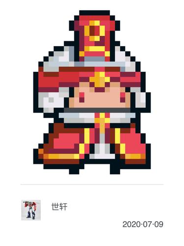 元气满满的元气骑士皮肤|小像素画第十二期