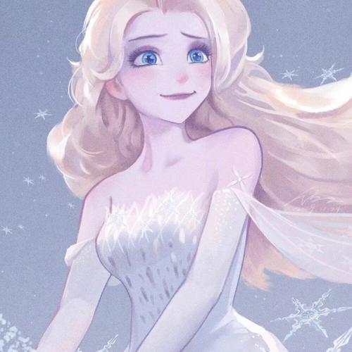 迪士尼爱莎头像