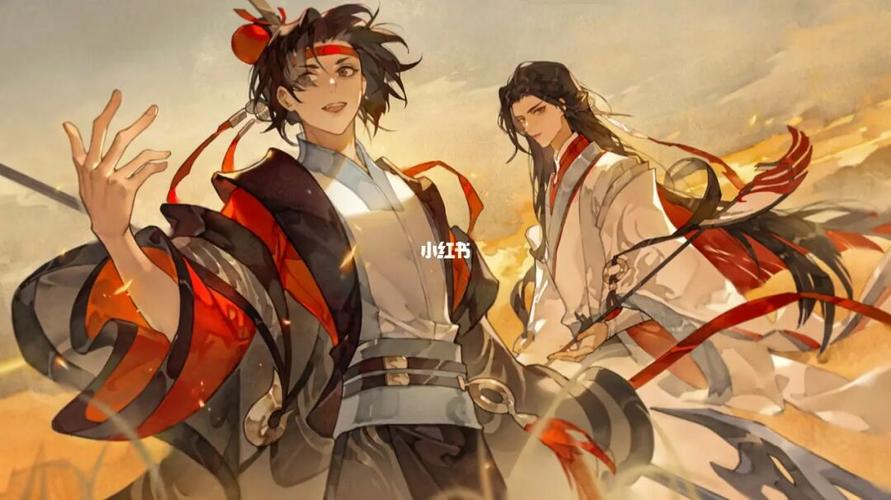 忘川风华录 我的儿子(孙策)和儿媳妇(周瑜) 画风实在太太太可了_忘川