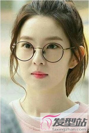 戴眼镜女生适合哪些发型近视眼也能变得美美哒