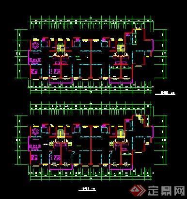 联排多层住宅楼建筑设计施工图