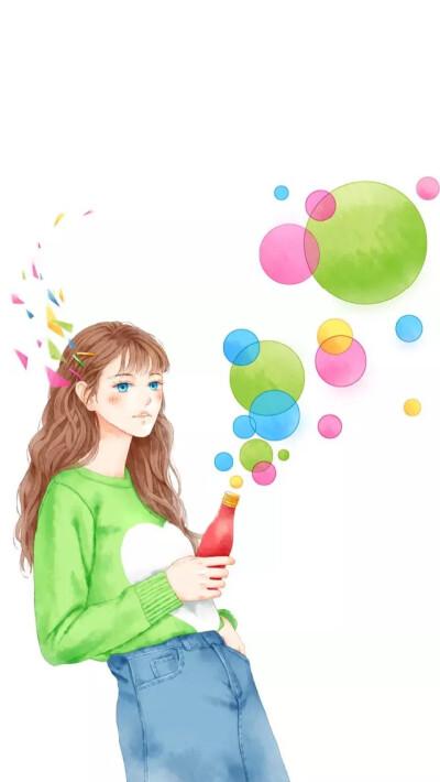 七彩泡泡