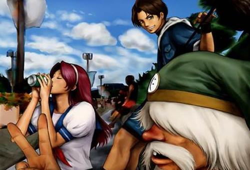 雅典娜私底下的绝密写真照片大公开… -《拳皇命运》