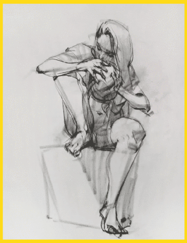 中国文化(待编号)素描动态画(2019.6.