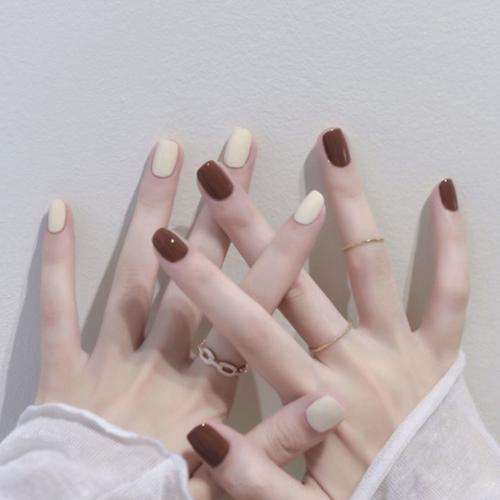 法式指甲款式穿戴甲高级感美甲成品贴钻轻奢仙气新娘甲显白网红款