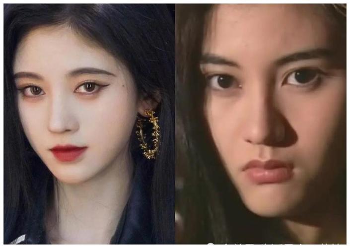 鞠婧祎是在模仿李嘉欣吗难怪这么美