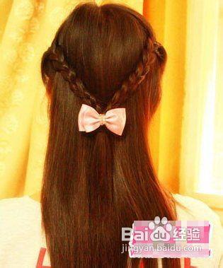 怎样diy韩式双边两股辫编发