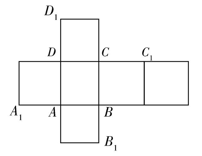 如图是一个正方体的平面展开图,设在该正方体中,点e,f,g分别是棱ab,bc