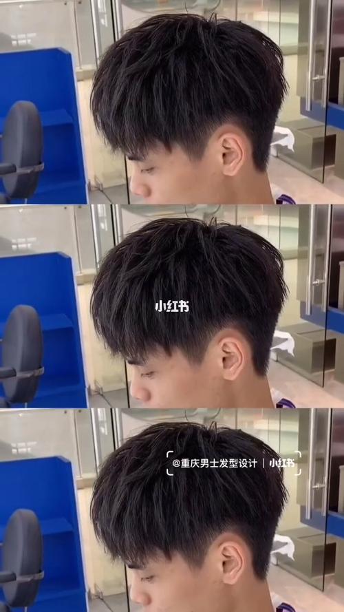 碎盖头_发型_女朋友_上班族_纹理烫_锡纸烫_男生发型_时尚_发型