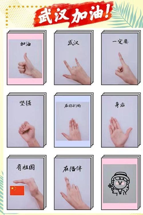 感兴趣的小朋友学习《武汉加油》手语,可以分享视频.
