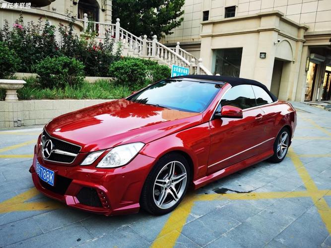 11年奔驰敞篷e260ci18很省油稀有敞篷跑车