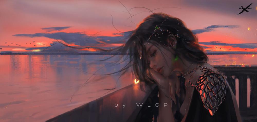 《鬼刀》漂亮的电脑壁纸,海琴烟弹琴太美了,喜欢看两位公主同框