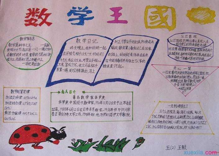 数学名人手抄报内容