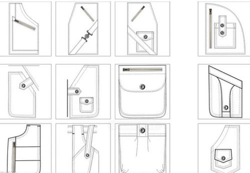 裤子口袋分哪几种样式