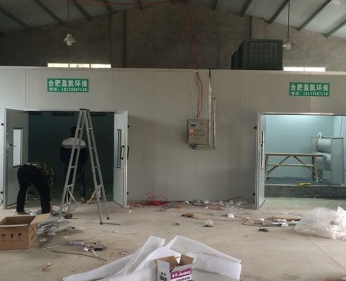 滁州移动伸缩式喷漆房