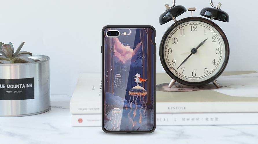 sky光遇雨林原创插画手机壳