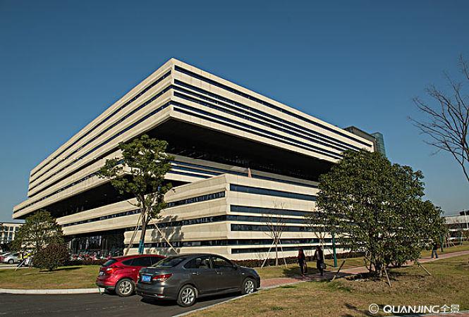 金坛图书馆新馆建筑外观风采