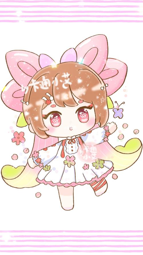 画迷你世界萌萌璎落迷你皮肤简笔画