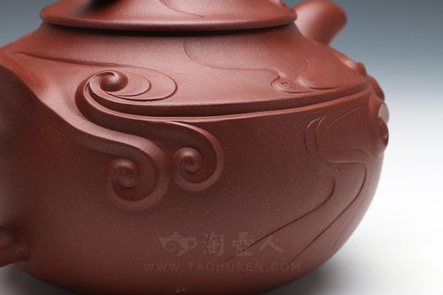 正宗原矿宜兴紫砂壶-云龙壶-惠祥云全手工制作-原矿底槽清紫砂泥料