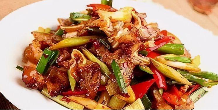 爆炒猪头肉