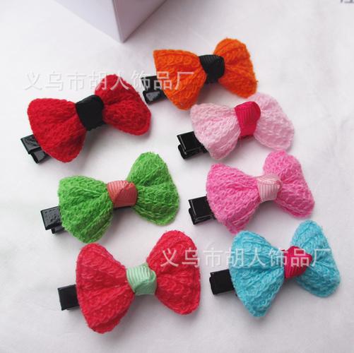 儿童饰品 儿童发夹 新款发夹边夹 蝴蝶结发饰 厂家直销 小额批发