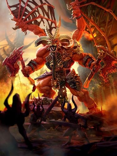 【羊驼战锤科普】恐虐的意志—恶魔综述 下