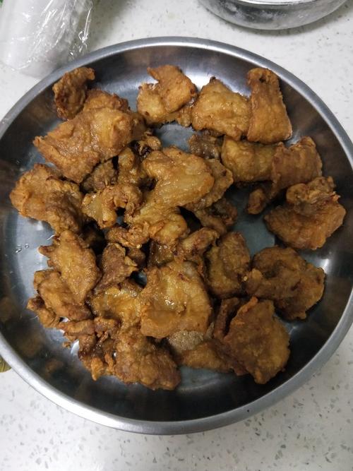 家常炸肉的做法
