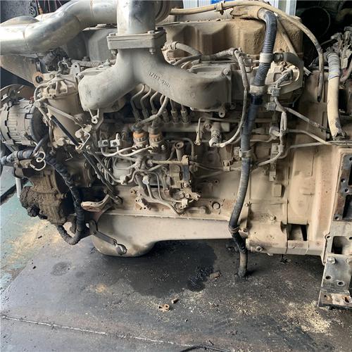 二手日野p11c电喷发动机拆车件华菱搅拌车发动机总成货车配件