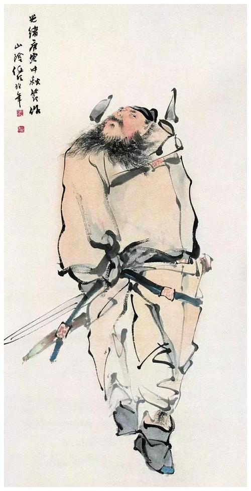 任伯年画人物线条无人超越