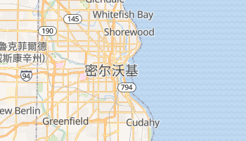 密尔沃基 - 在线地图