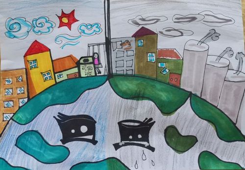 这件小事娃娃抓起(四)——"防疫有我 爱卫同行"少儿绘画作品展示