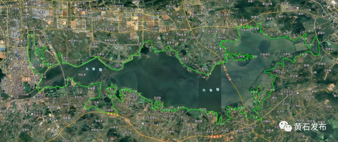 黄石市,大冶湖,湖泊,长江,海口,黄石港区,港北,大冶市,西塞山区,阳新