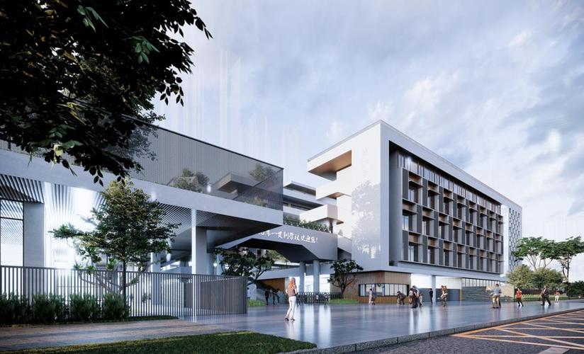 拟新建1栋教学综合楼,总建筑面积为37317㎡,其中,地上建筑面积31557㎡