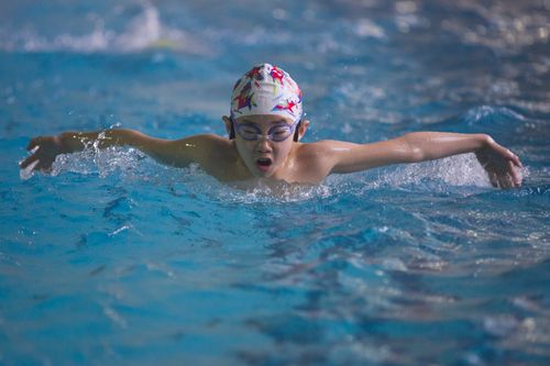 通州少年游泳队!