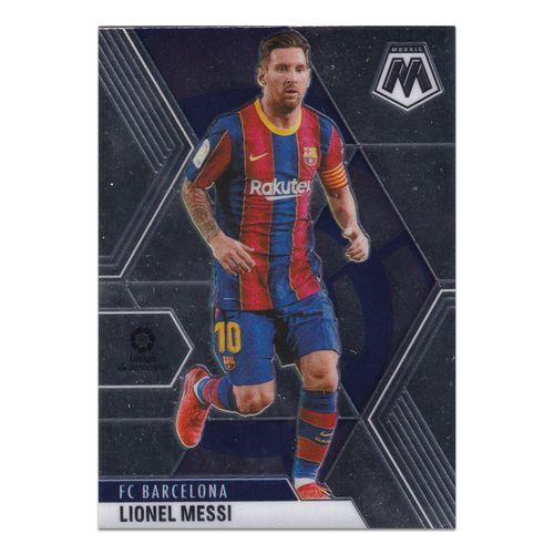 帕尼尼足球球星卡 莱奥梅西 2020-21 panini-mosaic