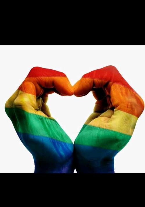 同性恋平等标志:彩虹旗