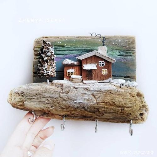 一组将旧木头变废为宝的创意手工diy