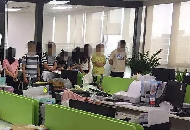 那些披着合法外衣高档写字楼里资料图并深挖扩线将不法团伙绳之以法?