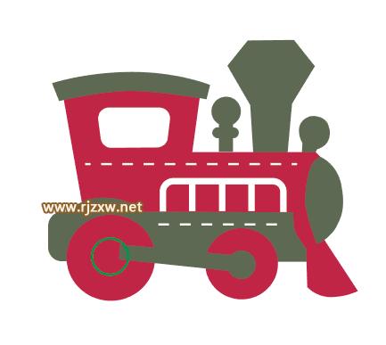 卡通火车头侧面制作(4)