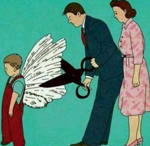 剪掉翅膀还想让他们飞?