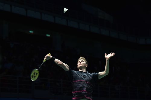 羽毛球——马来西亚公开赛:安赛龙晋级八强