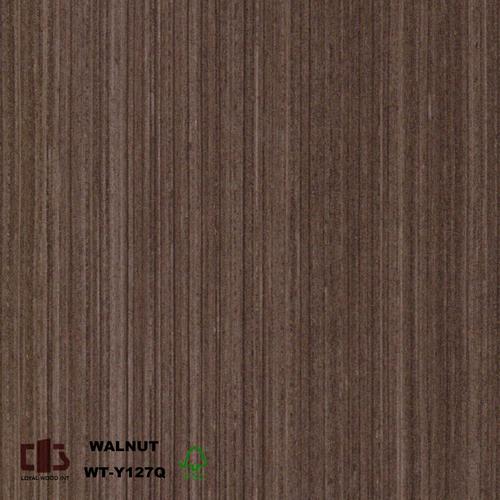 胡桃木直纹科技木皮