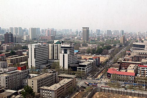 石家庄城市风光_全景网
