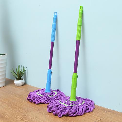 10元店货源可伸缩拧水旋转拖把 多功能拖把 免手洗拖把懒人.