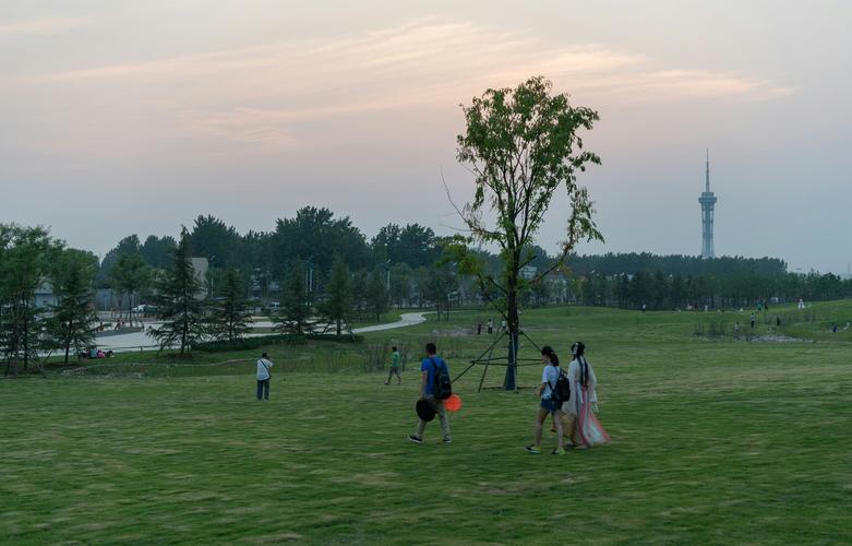 身边的的世界:初现雏形的周口滨河公园